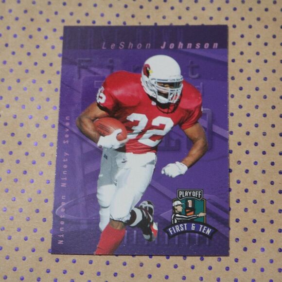 LeShon Johnson #32 Football Card - Picture 1 of 2